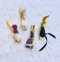 Thumbnail for Divinity Wands - Palo Santo with Crystal Enhancement - Sentient Creations