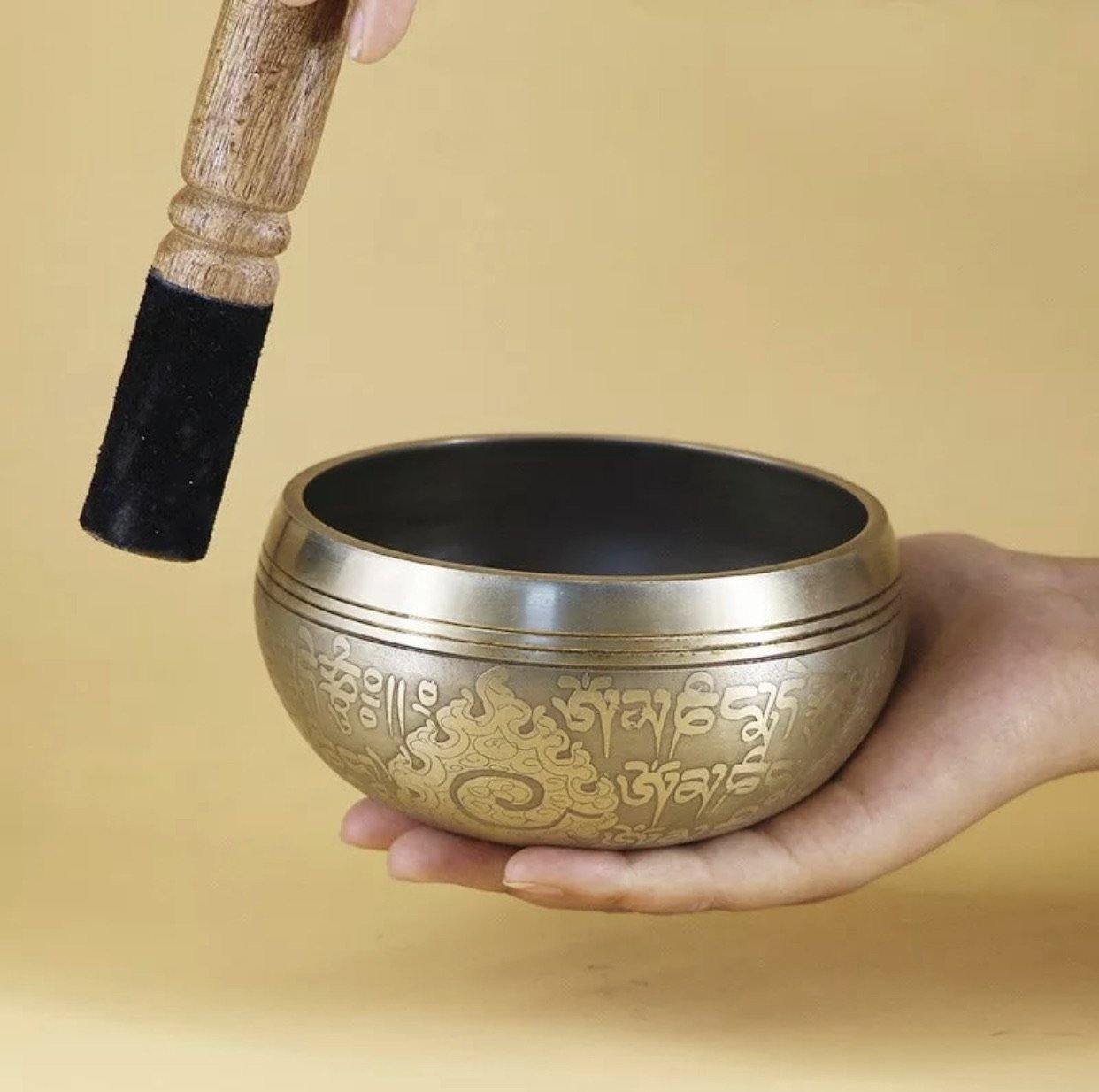 Handmade Tibetan Meditation Singing Bowl - Sentient Creations