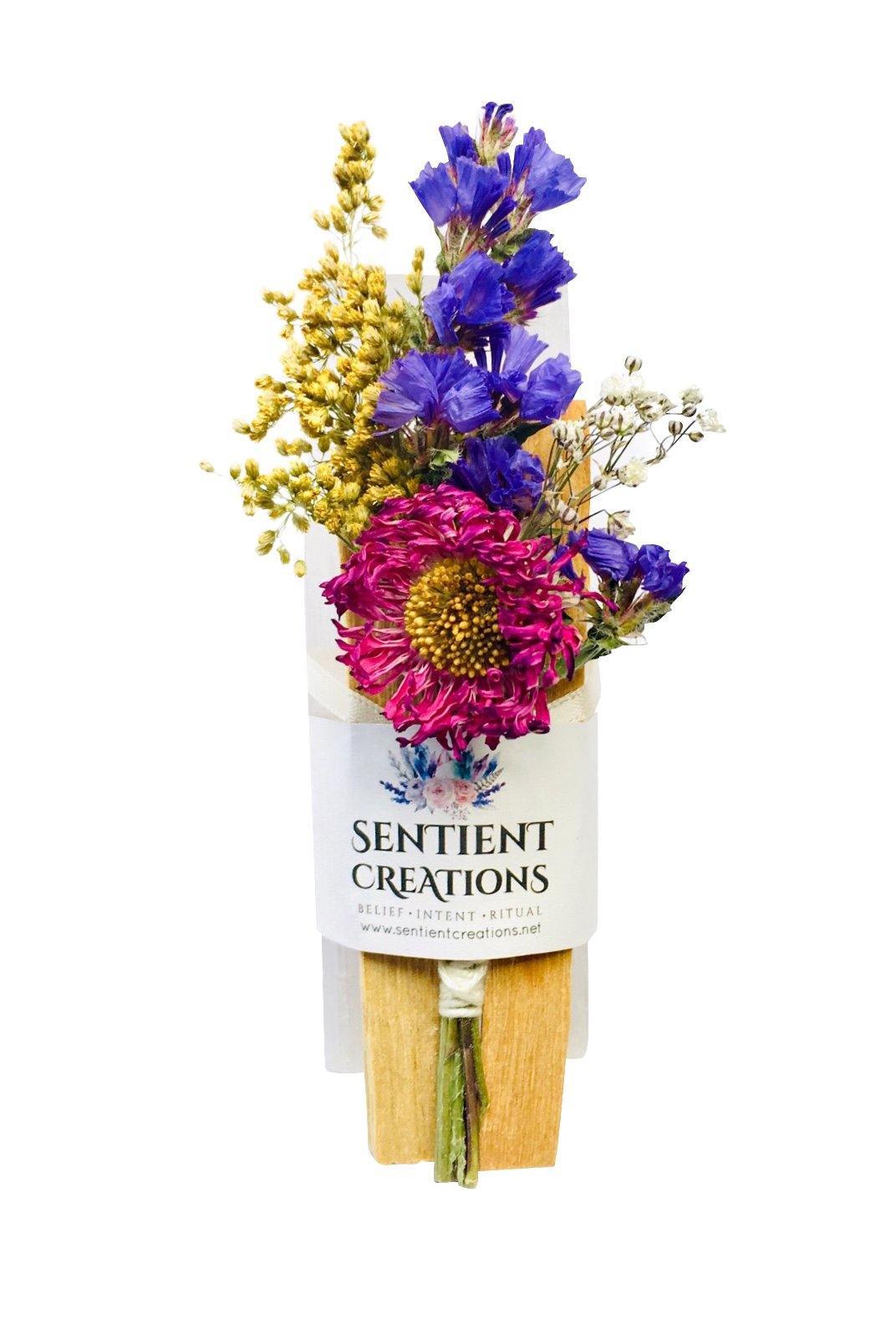 Selenite & Palo Santo Wild Flower Bundle - Sentient Creations
