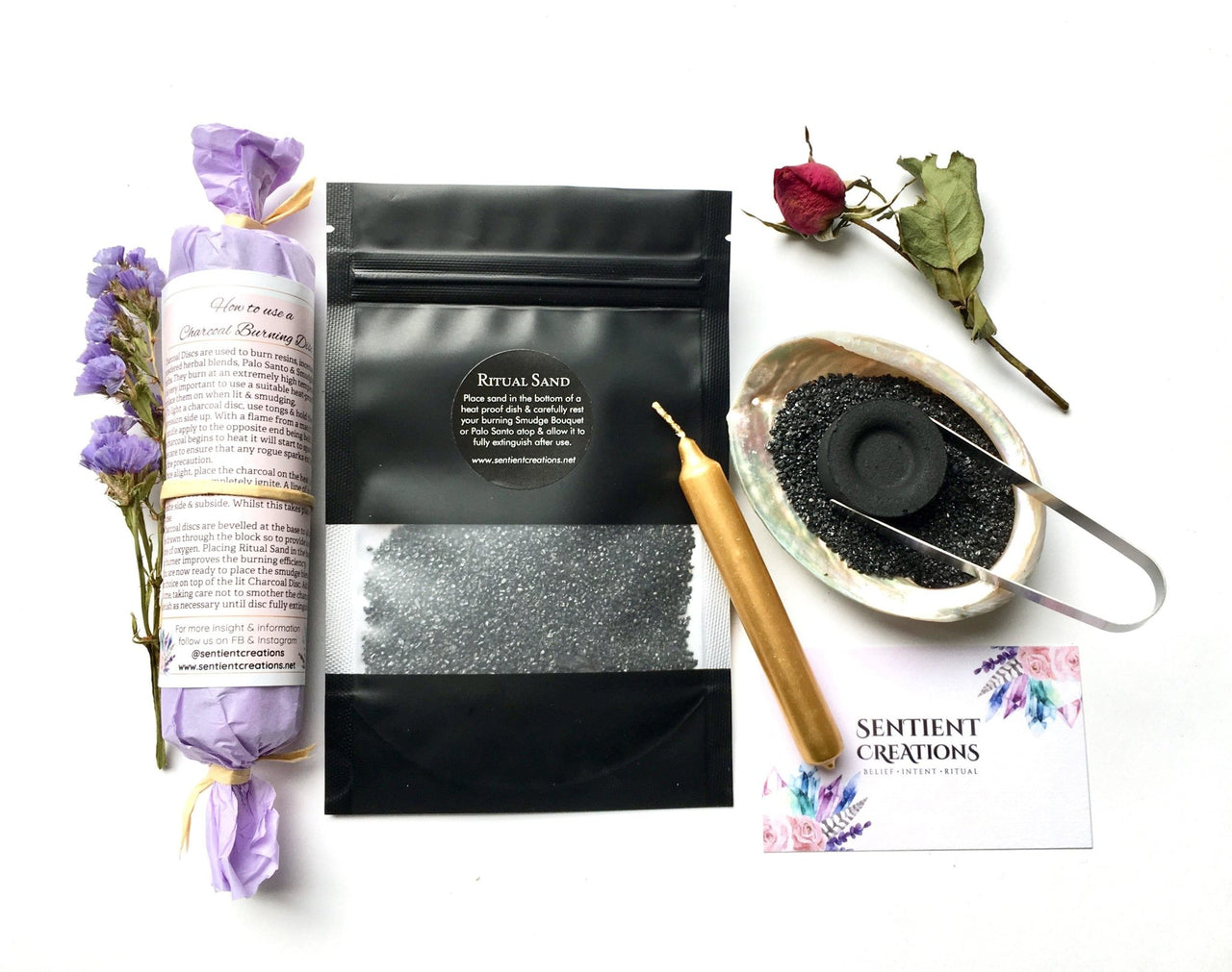 Smudging Accessories Kit - Sentient Creations